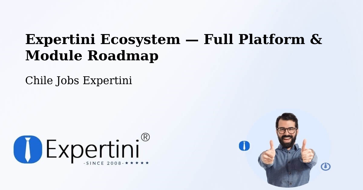 Expertini Ecosystem — Full Platform & Module Roadmap – Freire